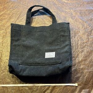 Elegant Black Mini Tote Bag